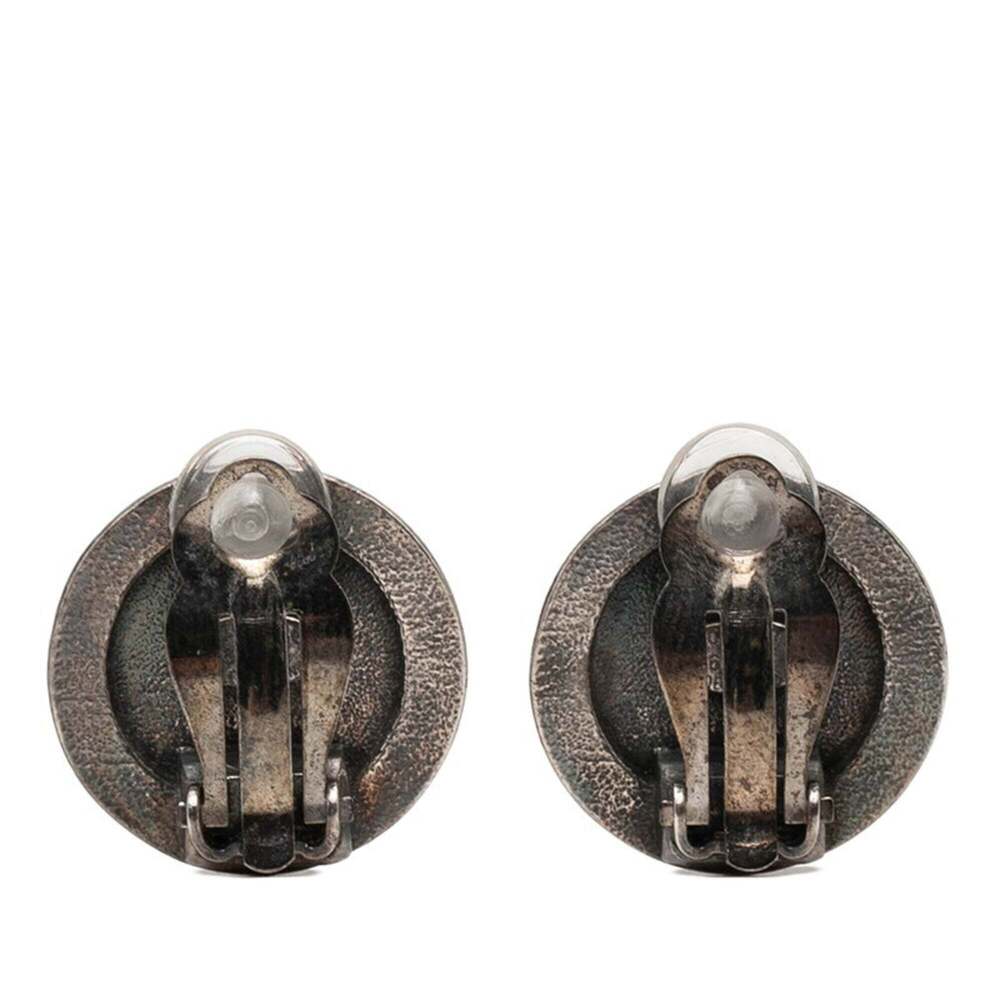 CHANEL Authentic Vintage Black Earrings - Picture 2 of 3
